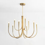 Swoop Arm Chandelier - Image 13