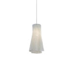 Stainless Steel Pleated Pendant Lamp - Image 19