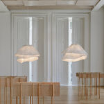 Stainless Steel Pleated Pendant Lamp - Image 14