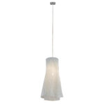 Stainless Steel Pleated Pendant Lamp - Image 17