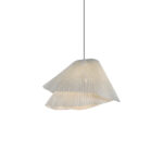 Stainless Steel Pleated Pendant Lamp - Image 18
