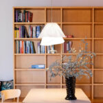 Stainless Steel Pleated Pendant Lamp - Image 5