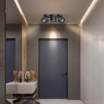 Three-heads Rotating Folding Ceiling Lamp - Image 4