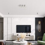 Three-heads Rotating Folding Ceiling Lamp - Image 9