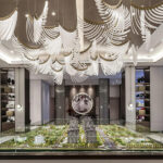 Tiered Palmette Chandelier - Image 5