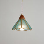 Tiffany Stained Glass Pendant Lamp - Image 18