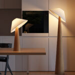 Tilt Hat Wooden Floor Lamp - Image 6