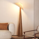 Tilt Hat Wooden Floor Lamp - Image 4