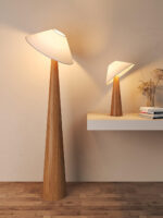 Tilt Hat Wooden Floor Lamp - Image 10