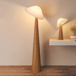 Tilt Hat Wooden Floor Lamp - Image 5