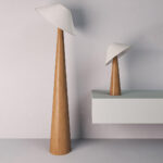 Tilt Hat Wooden Floor Lamp - Image 15