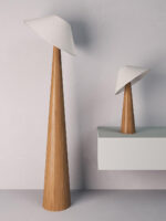 Tilt Hat Wooden Floor Lamp - Image 12