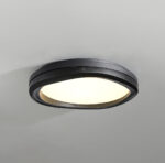 Timber Round Wood Ceiling Lamp - Image 11