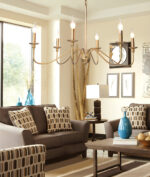 Timeless Gold Candle Chandelier - Image 12