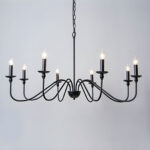 Timeless Gold Candle Chandelier - Image 8