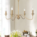 Timeless Gold Candle Chandelier - Image 15