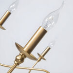 Timeless Gold Candle Chandelier - Image 16