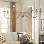 Timeless Gold Candle Chandelier - Image 3