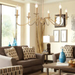 Timeless Gold Candle Chandelier - Image 4