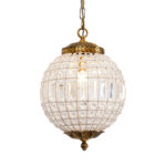 Traditional Gold Globe Chandelier - Image 9