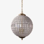 Traditional Gold Globe Chandelier - Image 4