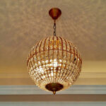 Traditional Gold Globe Chandelier - Image 18