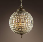 Traditional Gold Globe Chandelier - Image 5