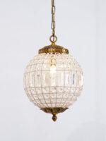 Traditional Gold Globe Chandelier - Image 8