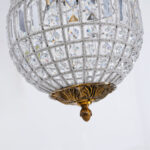 Traditional Gold Globe Chandelier - Image 12