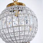 Traditional Gold Globe Chandelier - Image 10