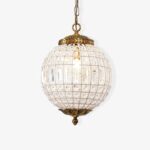 Traditional Gold Globe Chandelier
