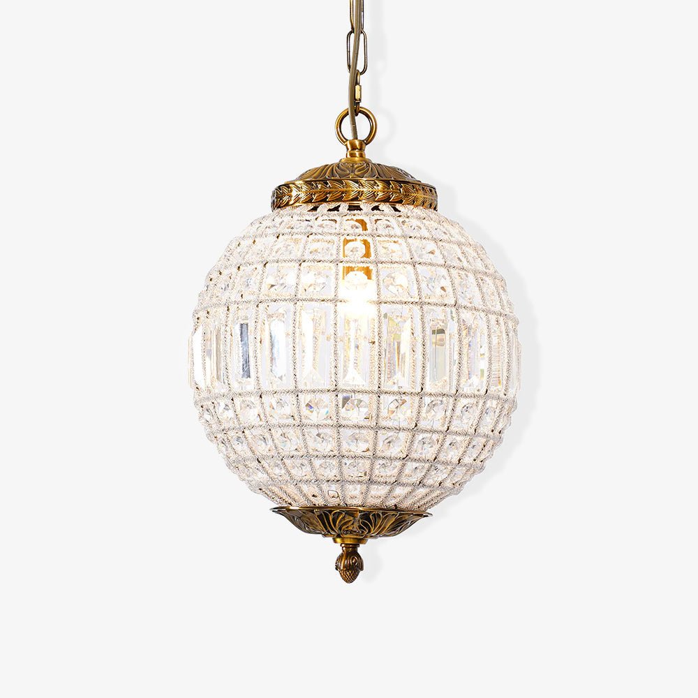 Traditional_Gold_Globe_Chandelier_7__01-771086.jpg Traditional Gold Globe Chandelier - Image 1