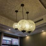 Traditional Gold Globe Chandelier - Image 16