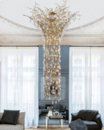 Tree Branch Staircase Chandelier - Image 7