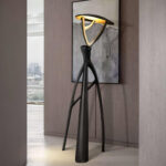Gothic Tree Sculpture Floor Lamp - Image 4