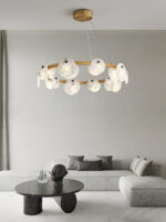 Trinidad Alabaster Chandelier - Image 6