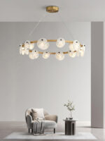 Trinidad Alabaster Chandelier - Image 8