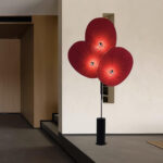 Triple Floral Floor Lamp - Image 2