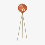 Lava Tripod Rock Floor Lamp