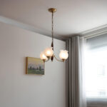 Tulips Glass Wood Chandelier - Image 6