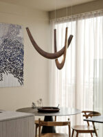 U Wooden Pendant Lamp - Image 2