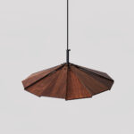 Umbrella Wooden Pendant Light - Image 13