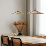Umbrella Wooden Pendant Light - Image 4