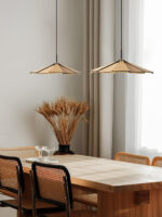 Umbrella Wooden Pendant Light - Image 9