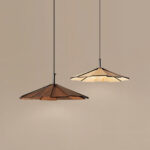 Umbrella Wooden Pendant Light - Image 11