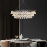 Unique Tiered Crystal Chandelier - Image 3