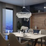 Unique Tiered Crystal Chandelier - Image 12