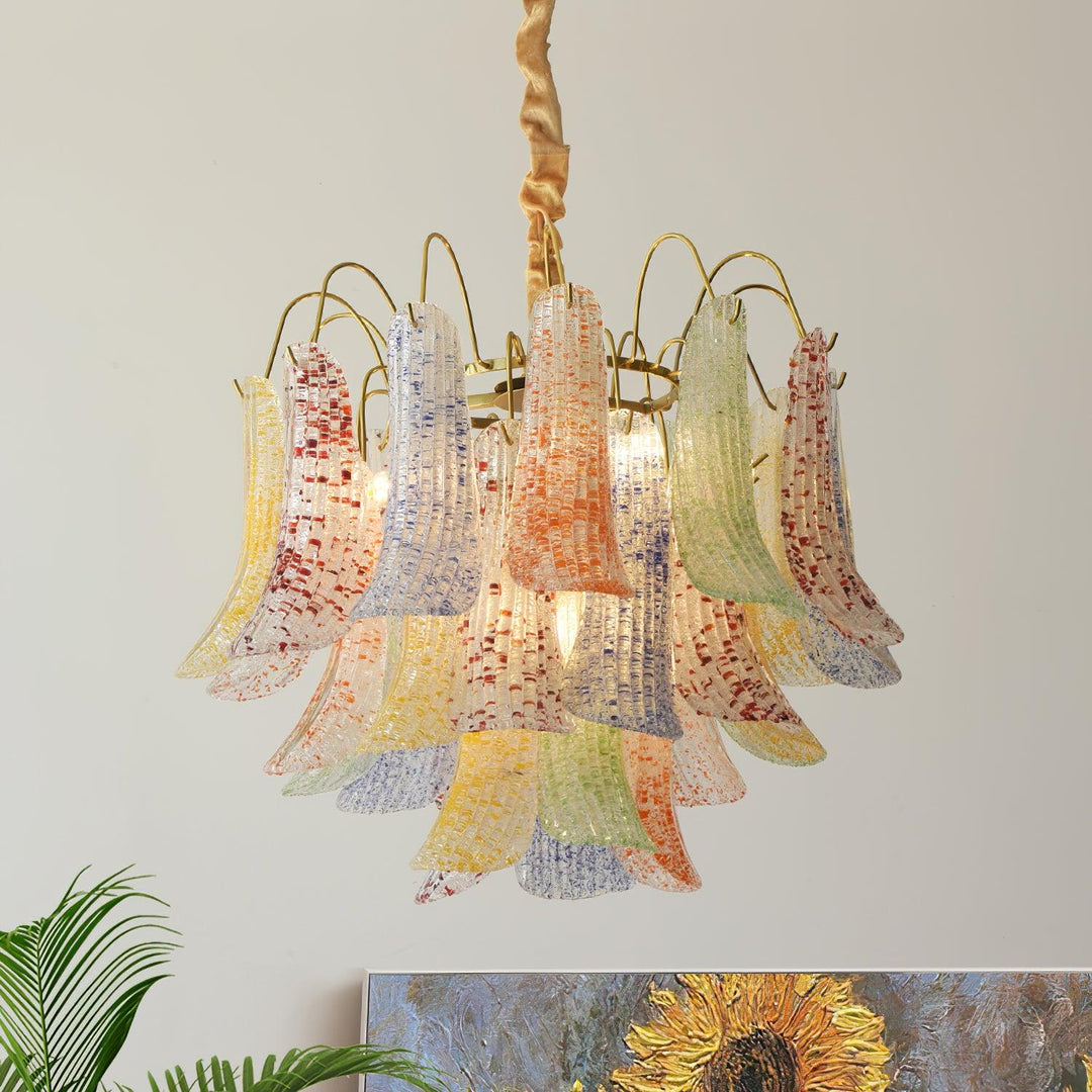 Venini Murano Glass Chandelier - Image 4