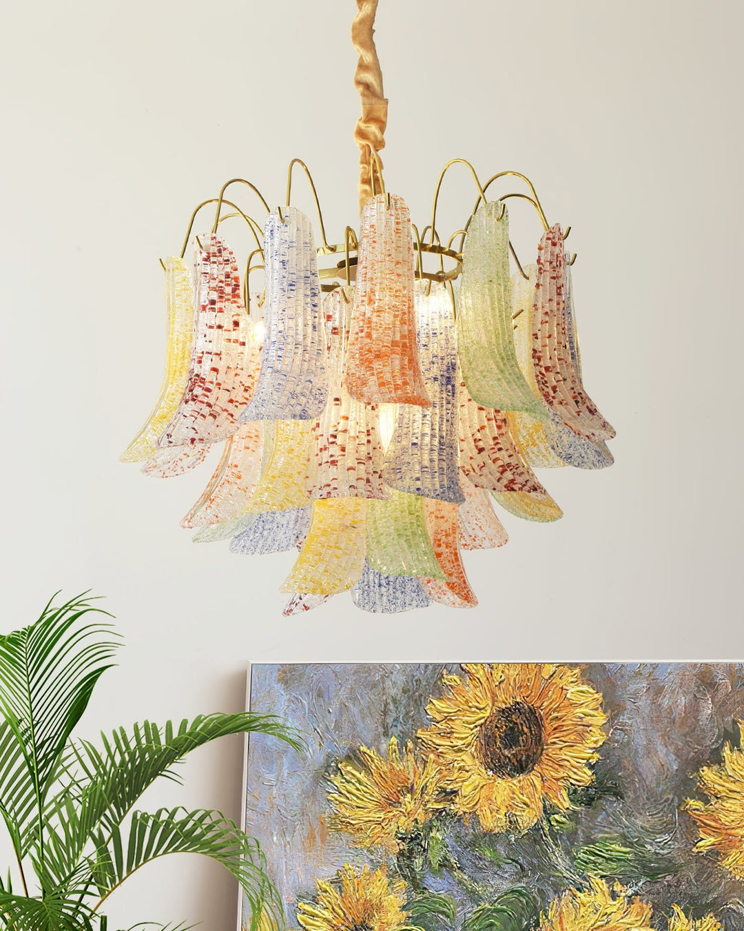 Venini Murano Glass Chandelier - Image 7