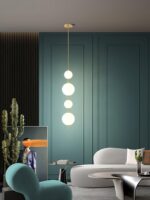Vertical Globe Pendant Lamp - Image 2
